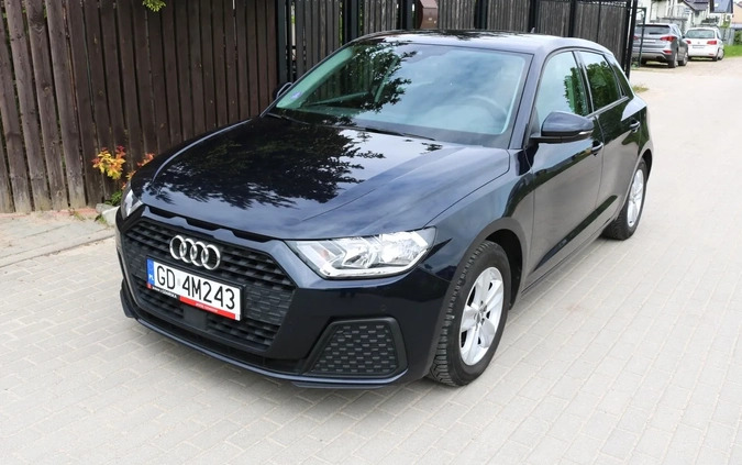 Audi A1 cena 64900 przebieg: 113334, rok produkcji 2019 z Słubice małe 191